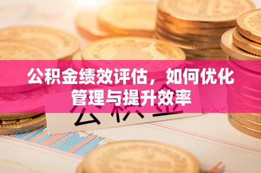 凌源公积金绩效评估，如何优化管理与提升效率
