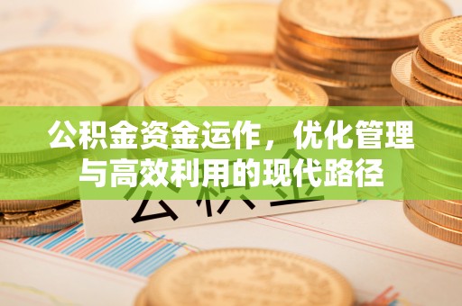 凌源公积金资金运作，优化管理与高效利用的现代路径
