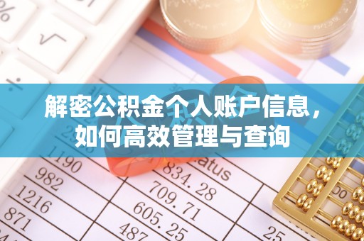 凌源解密公积金个人账户信息，如何高效管理与查询