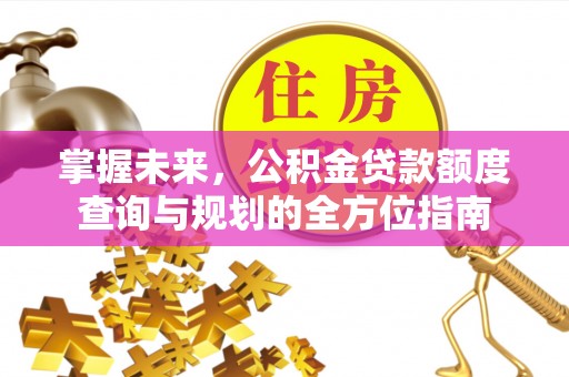 凌源掌握未来，公积金贷款额度查询与规划的全方位指南