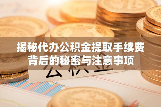 凌源揭秘代办公积金提取手续费背后的秘密与注意事项