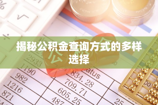 凌源揭秘公积金查询方式的多样选择