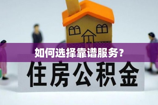 凌源如何选择靠谱服务？
